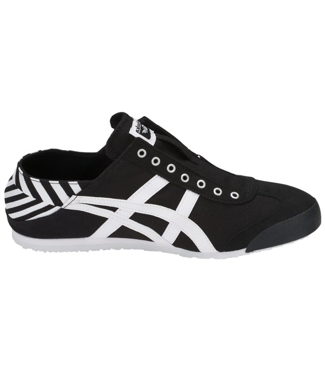 ONITSUKA TIGER Черные текстильные кеды, фото 1