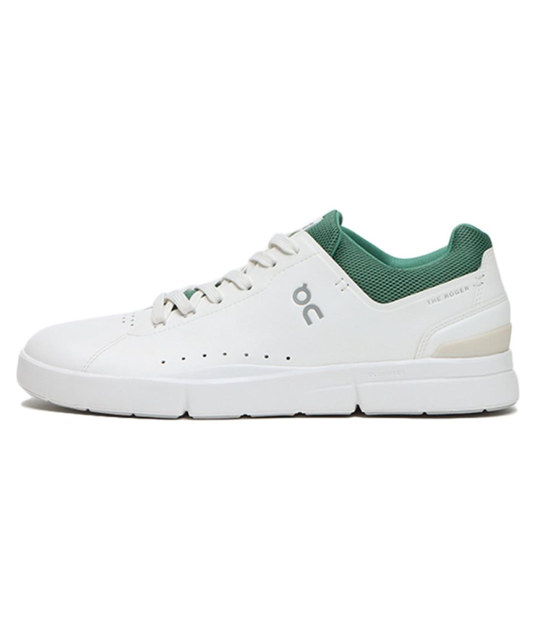 ON Белые кожаные низкие кроссовки / кеды, фото 6