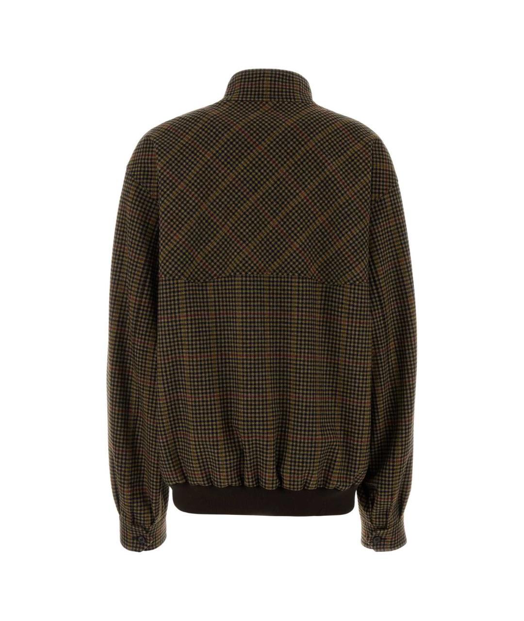 MIU MIU Коричневая шерстяная куртка, фото 2