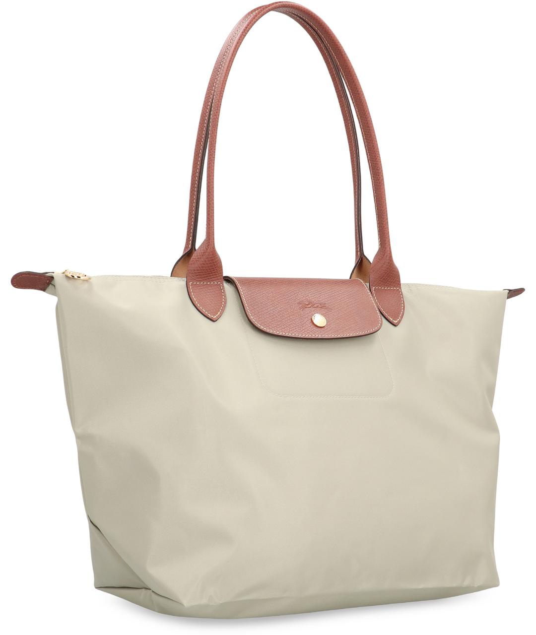 LONGCHAMP Зеленая сумка тоут, фото 2