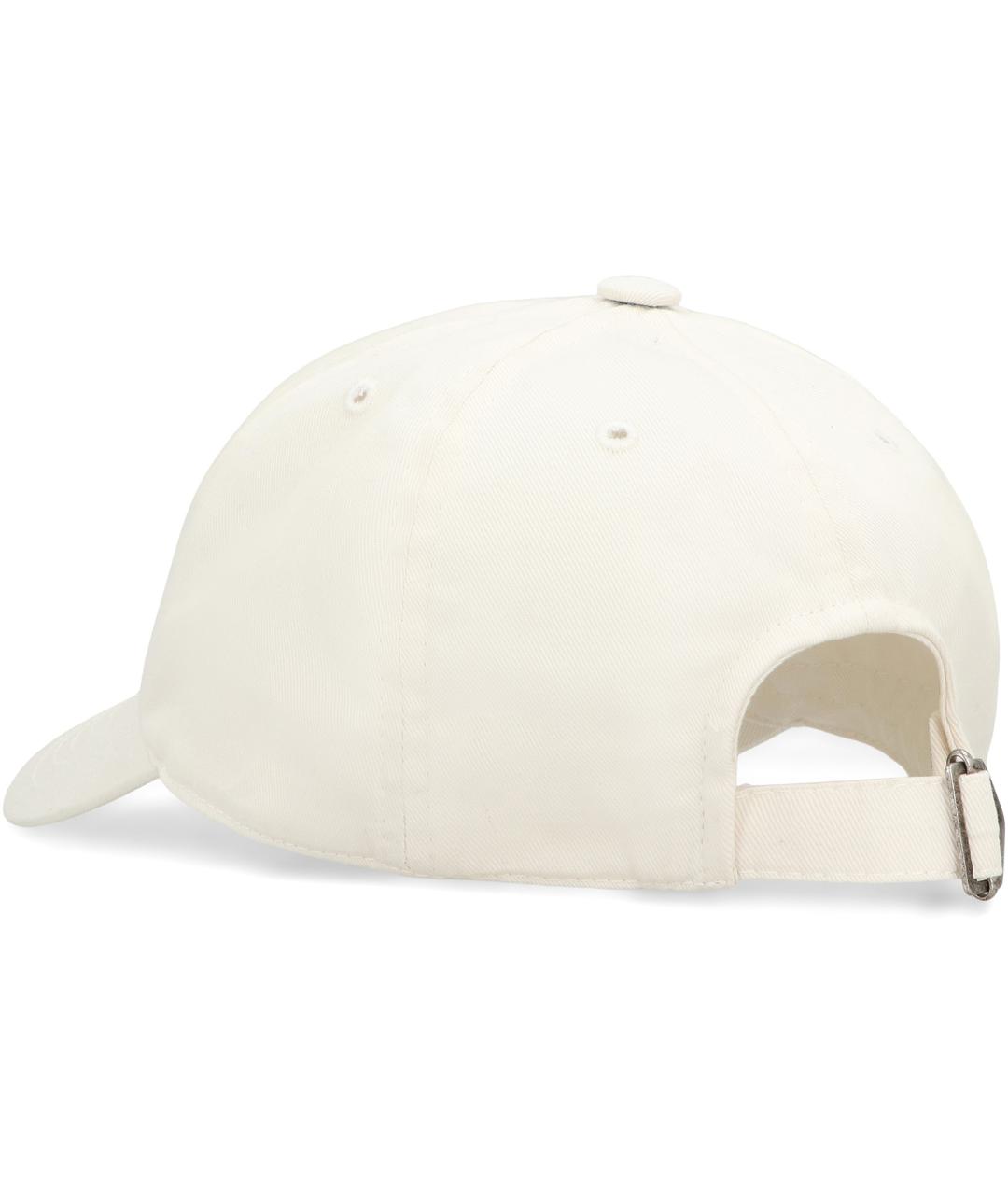 ISABEL MARANT Белая хлопковая кепка, фото 3