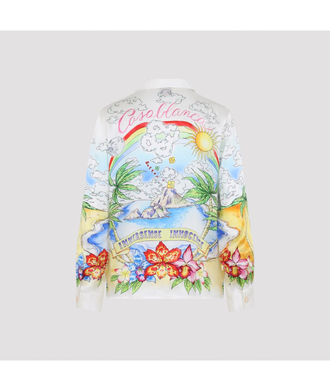 CASABLANCA Мульти шелковая кэжуал рубашка, фото 3