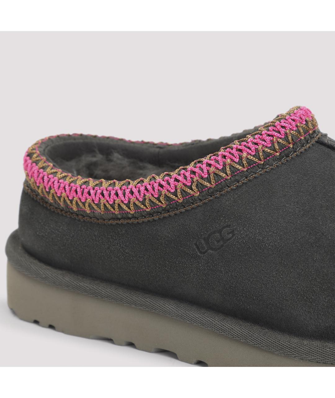 UGG AUSTRALIA Серые замшевые мюли, фото 5