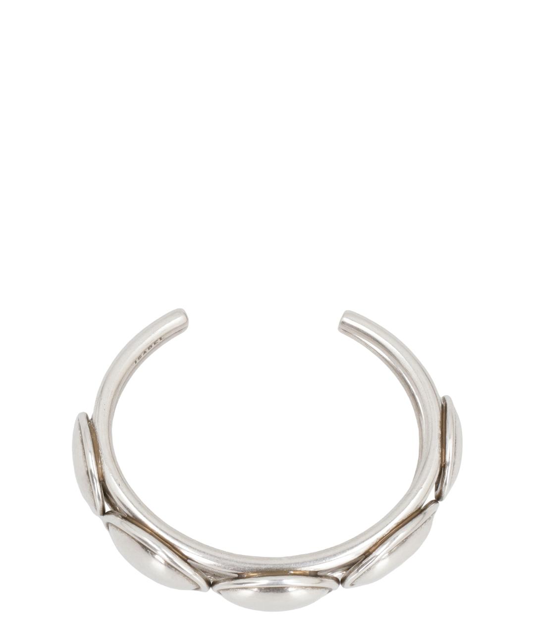 ISABEL MARANT Серебрянный металлический браслет, фото 3