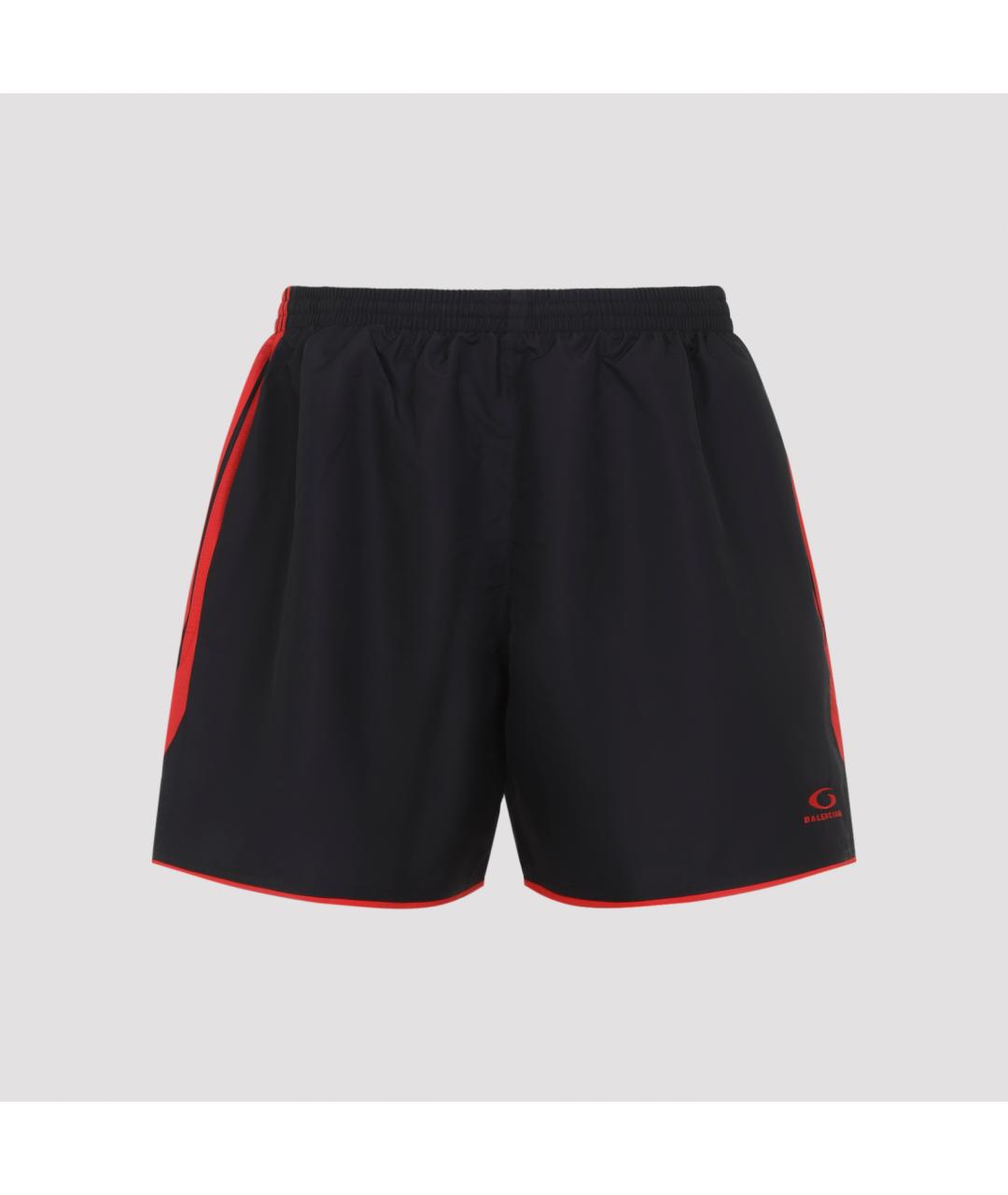 BALENCIAGA Черные полиэстеровые плавки, фото 3