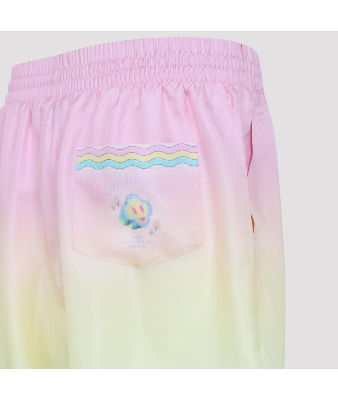 CASABLANCA Мульти шелковые шорты, фото 5