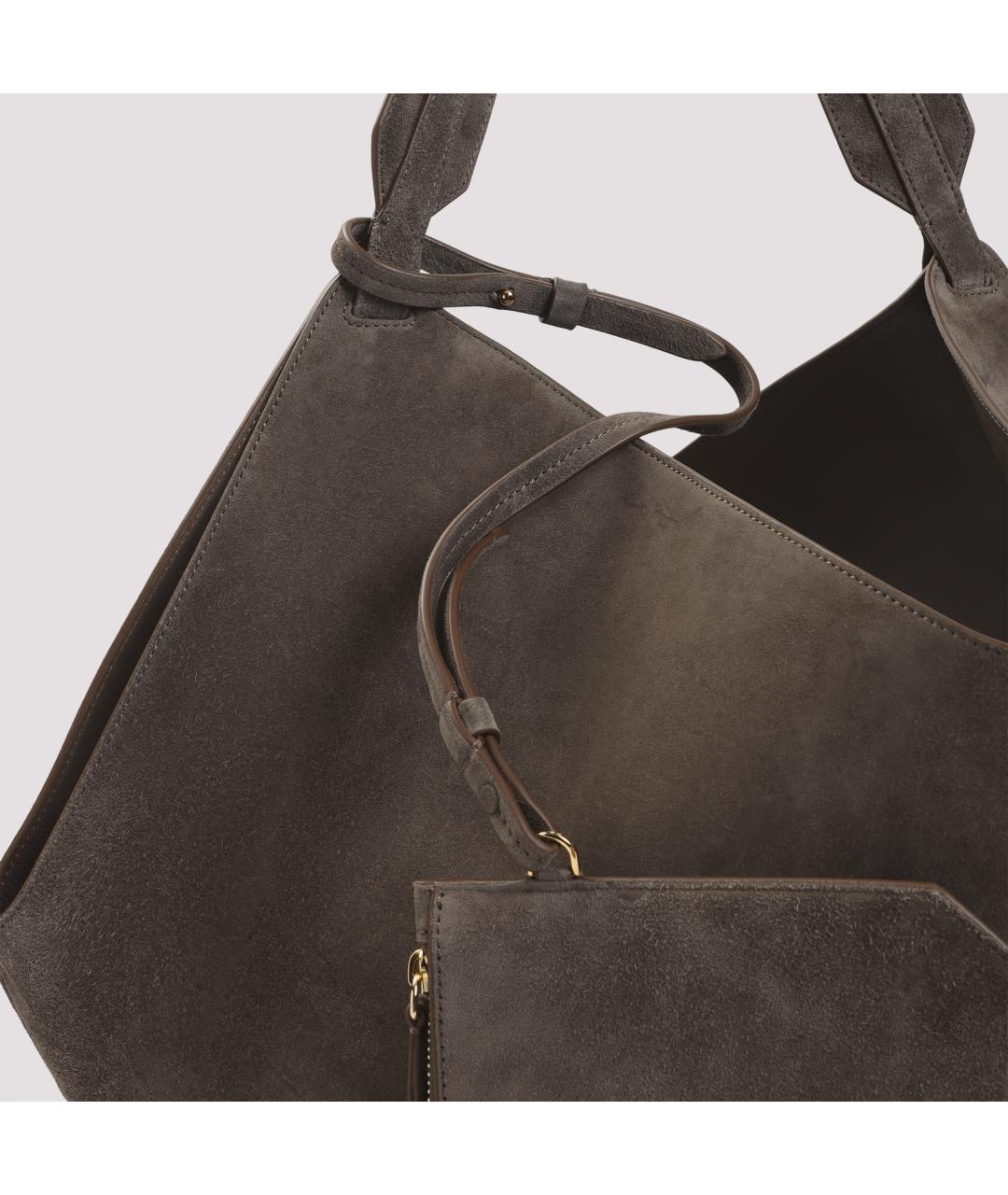 KHAITE Кожаная сумка тоут, фото 5