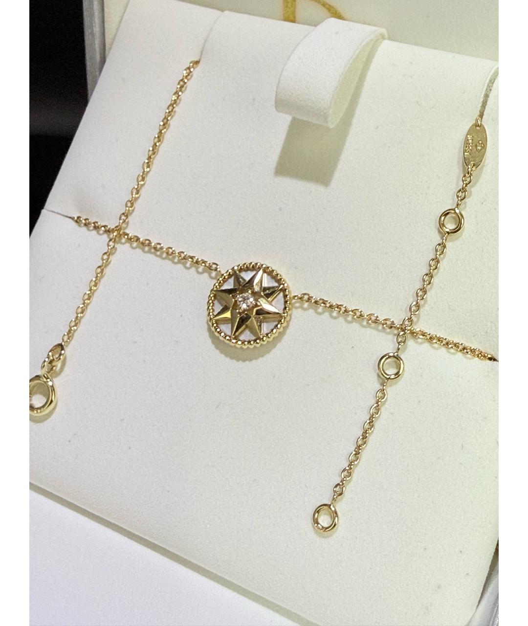 CHRISTIAN DIOR Золотая подвеска из желтого золота, фото 4