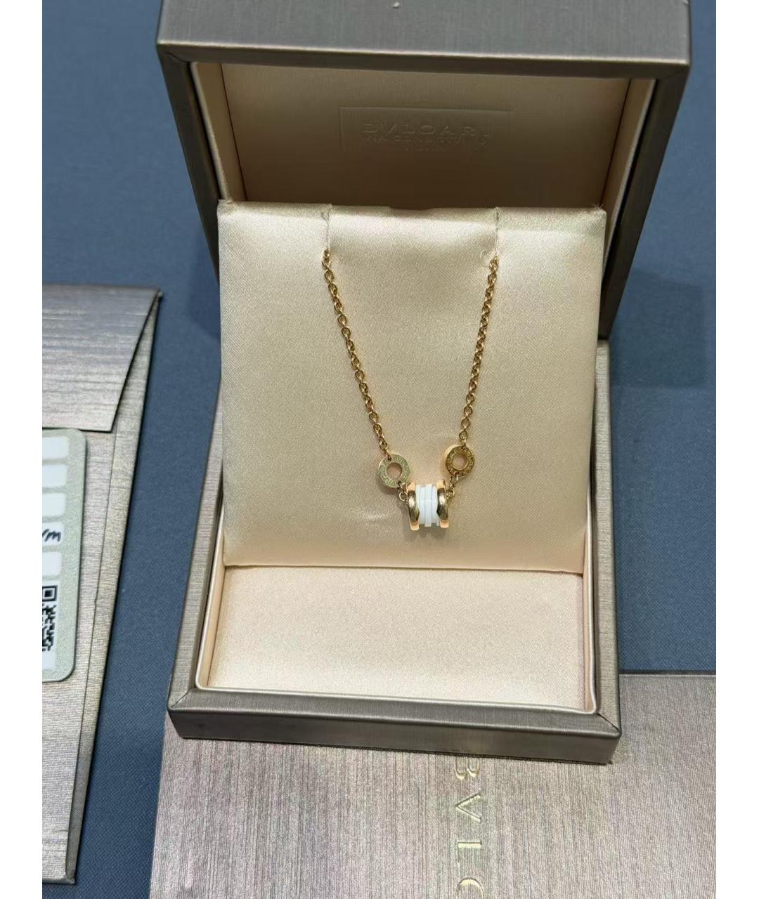 BVLGARI Белый браслет из розового золота, фото 3