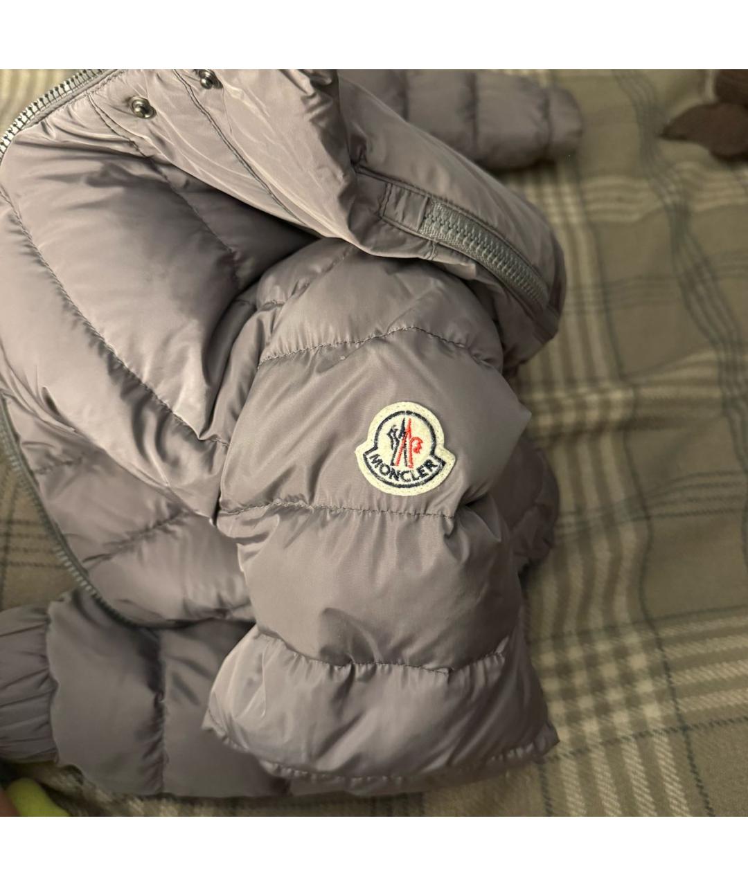 MONCLER Серая куртка, фото 6