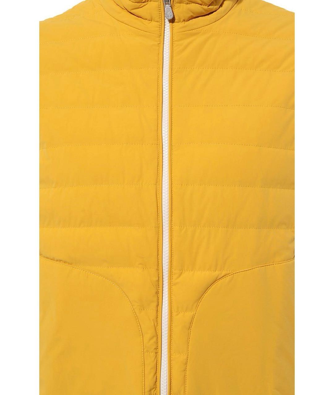 BRUNELLO CUCINELLI Желтый жилет, фото 3