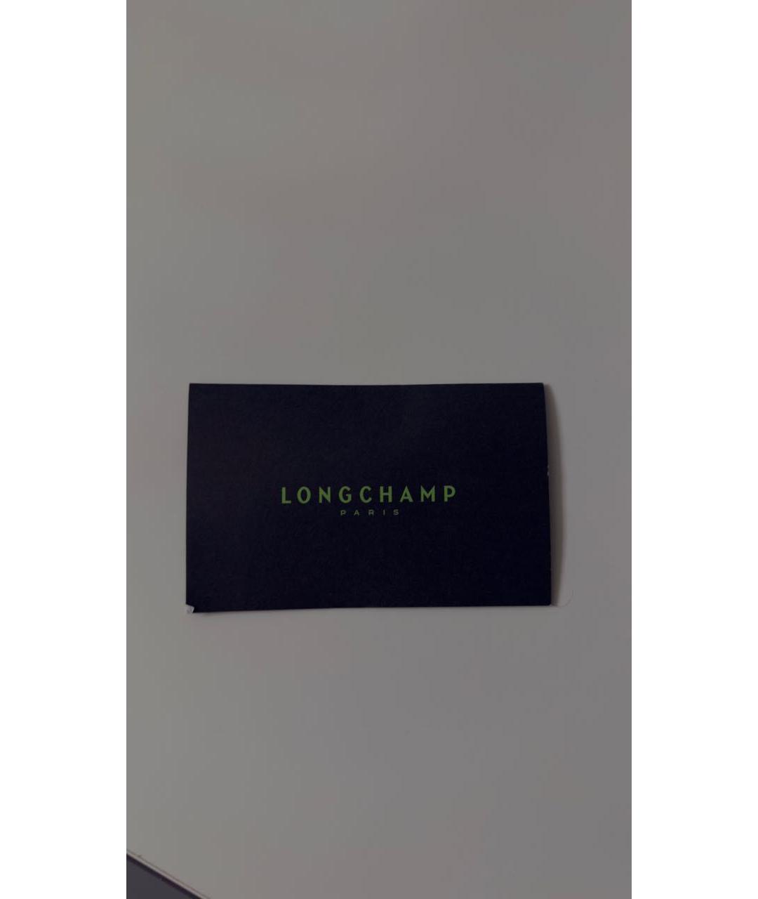 LONGCHAMP Коричневая кожаная сумка через плечо, фото 7