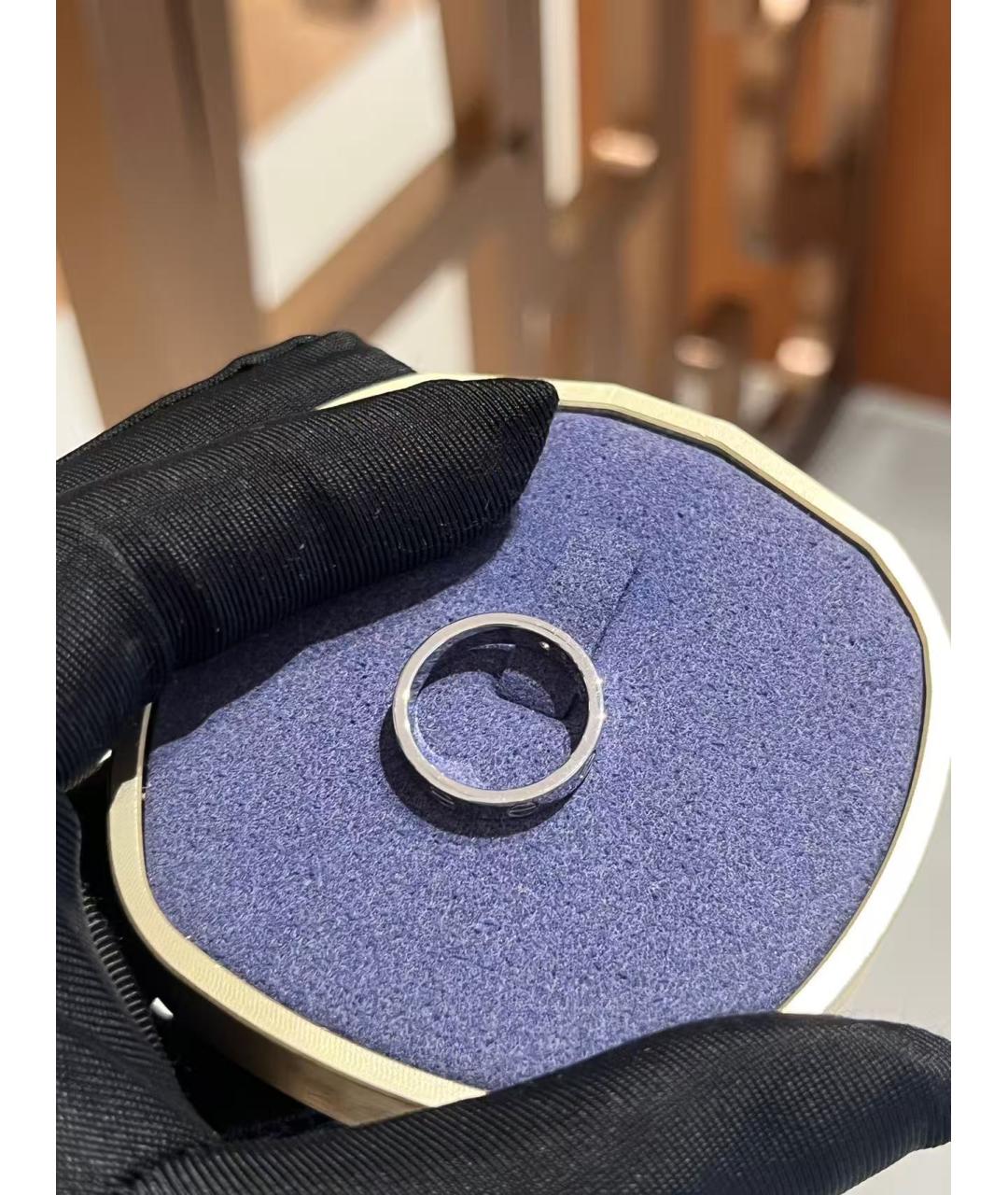 CARTIER Серебряное кольцо из белого золота, фото 4