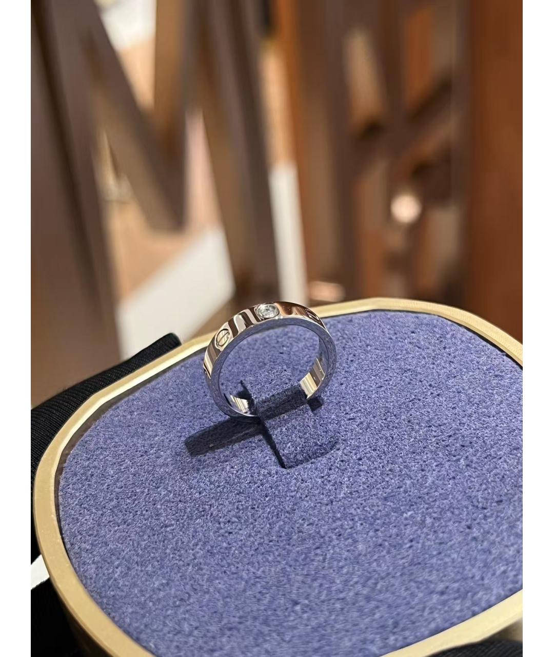 CARTIER Серебряное кольцо из белого золота, фото 3