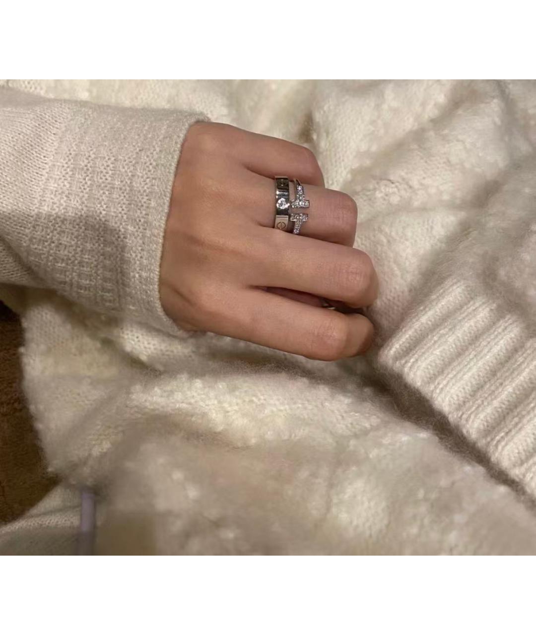 CARTIER Серебряное кольцо из белого золота, фото 6