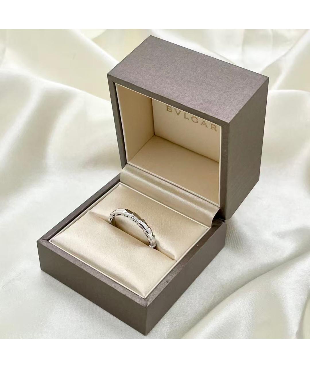 BVLGARI Серебряное кольцо из белого золота, фото 3