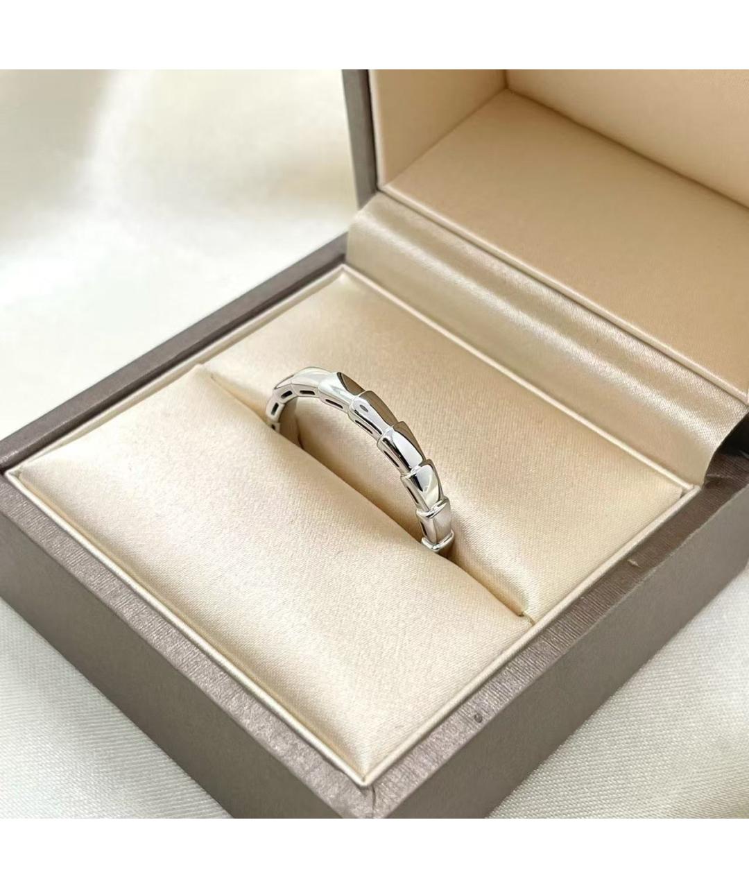 BVLGARI Серебряное кольцо из белого золота, фото 5