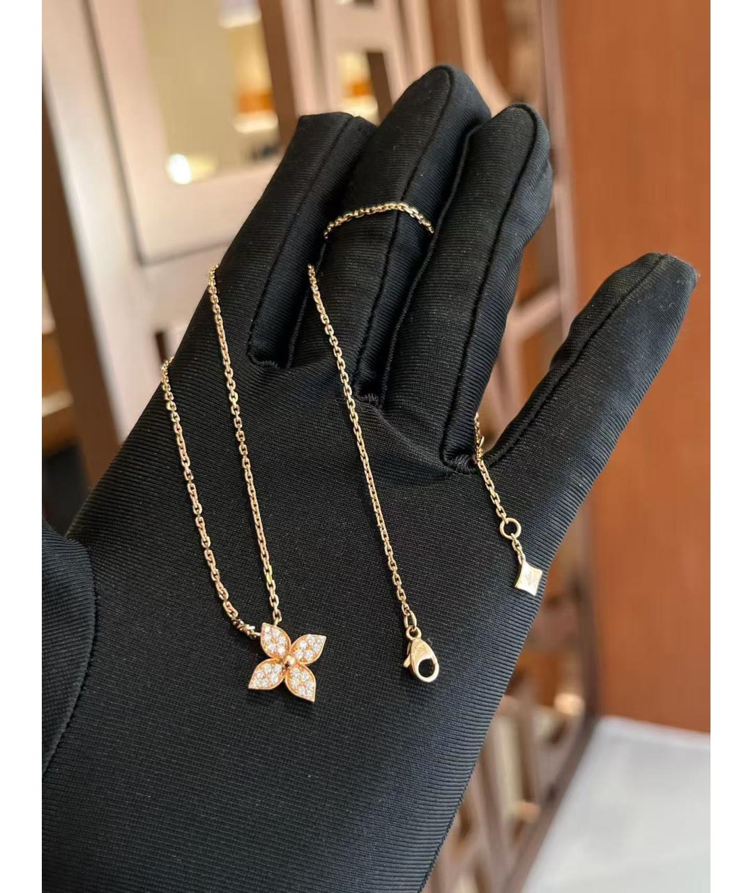 LOUIS VUITTON Золотая подвеска из розового золота, фото 4