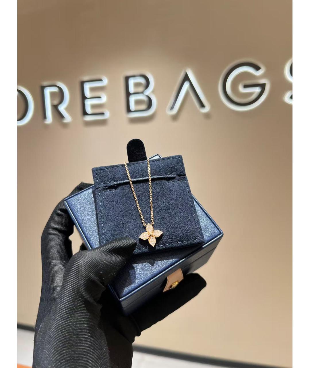 LOUIS VUITTON Золотая подвеска из розового золота, фото 5