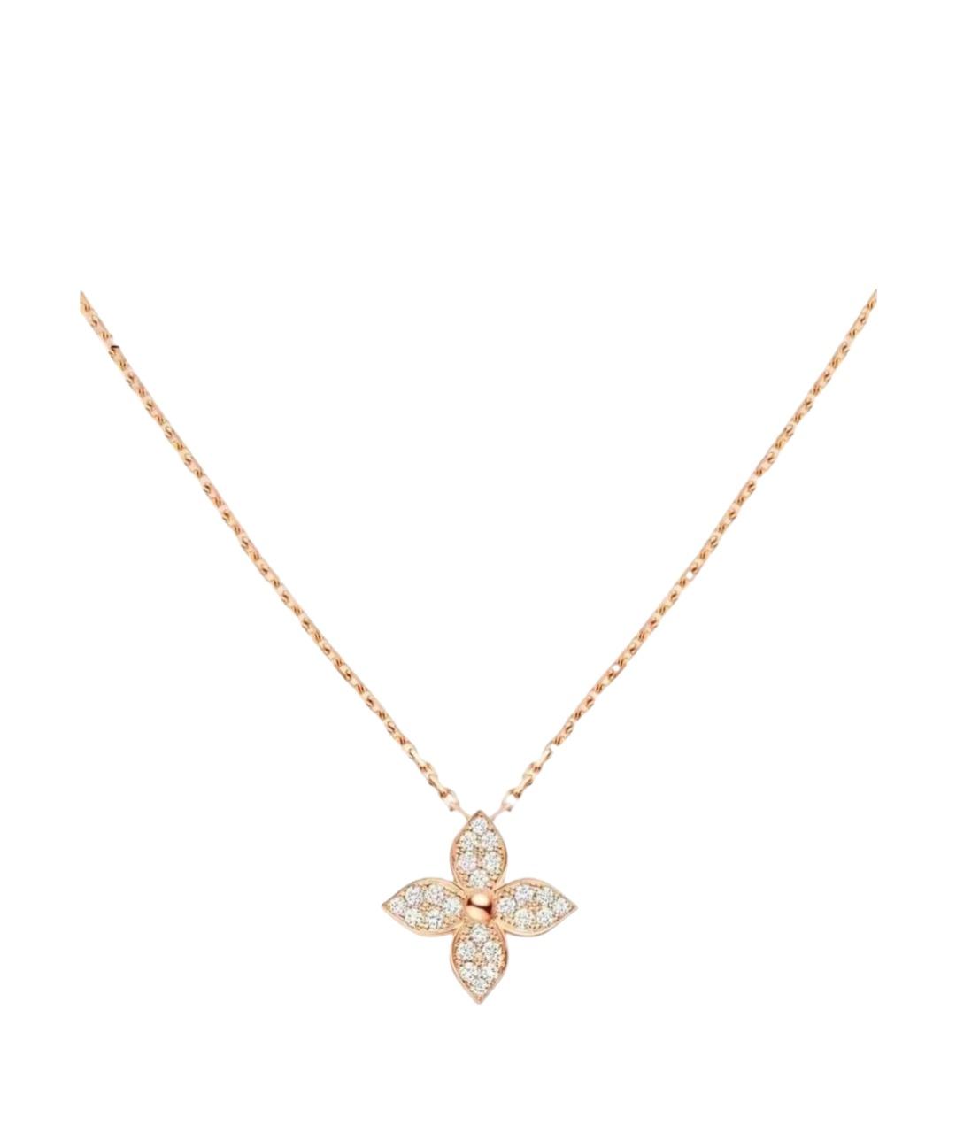 LOUIS VUITTON Золотая подвеска из розового золота, фото 1