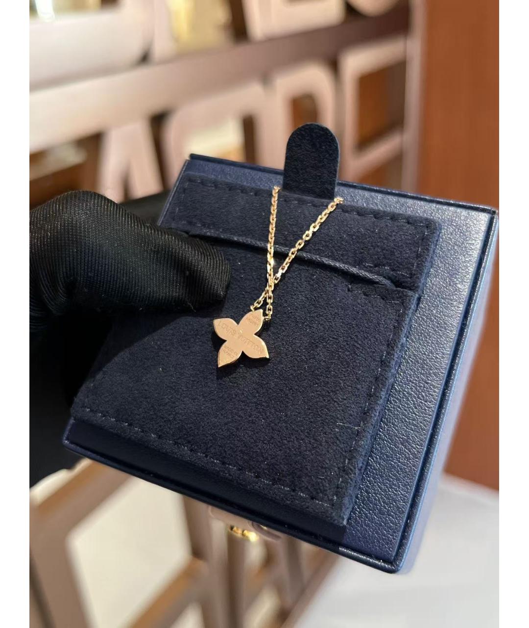 LOUIS VUITTON Золотая подвеска из розового золота, фото 3