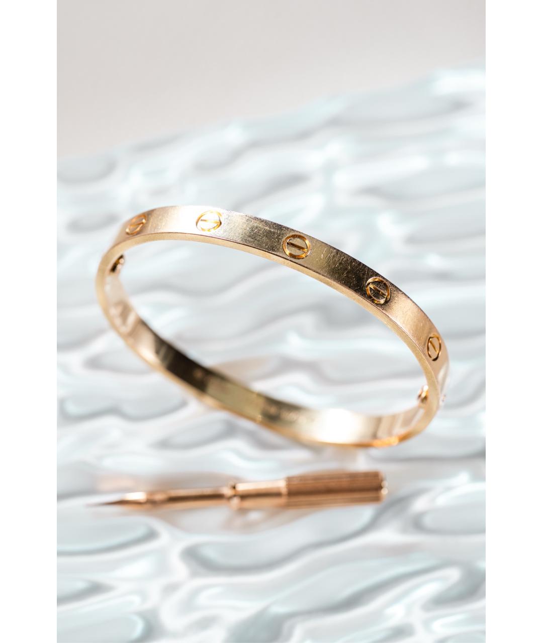 CARTIER Золотой браслет из розового золота, фото 3