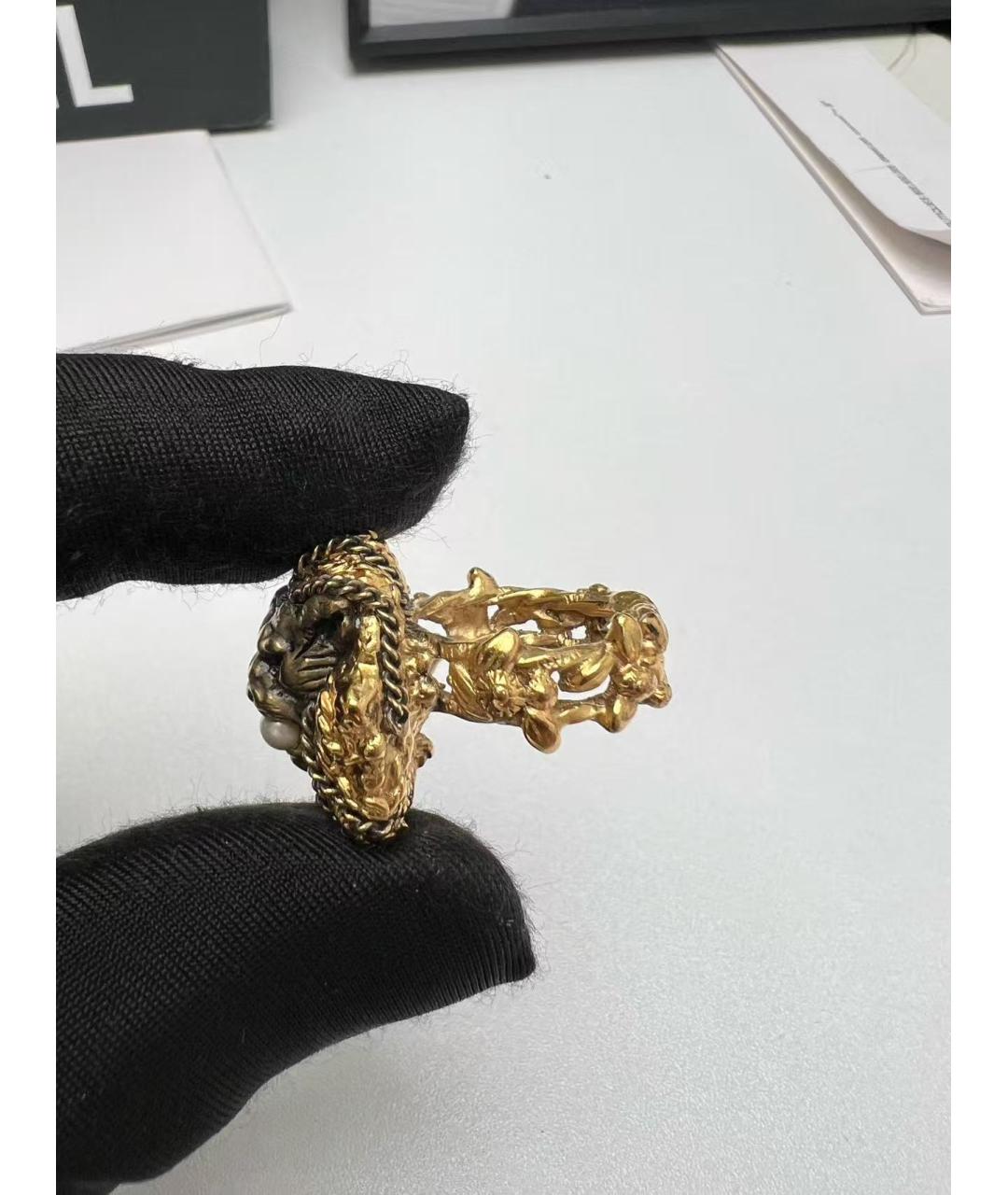 CHANEL Золотое кольцо, фото 4