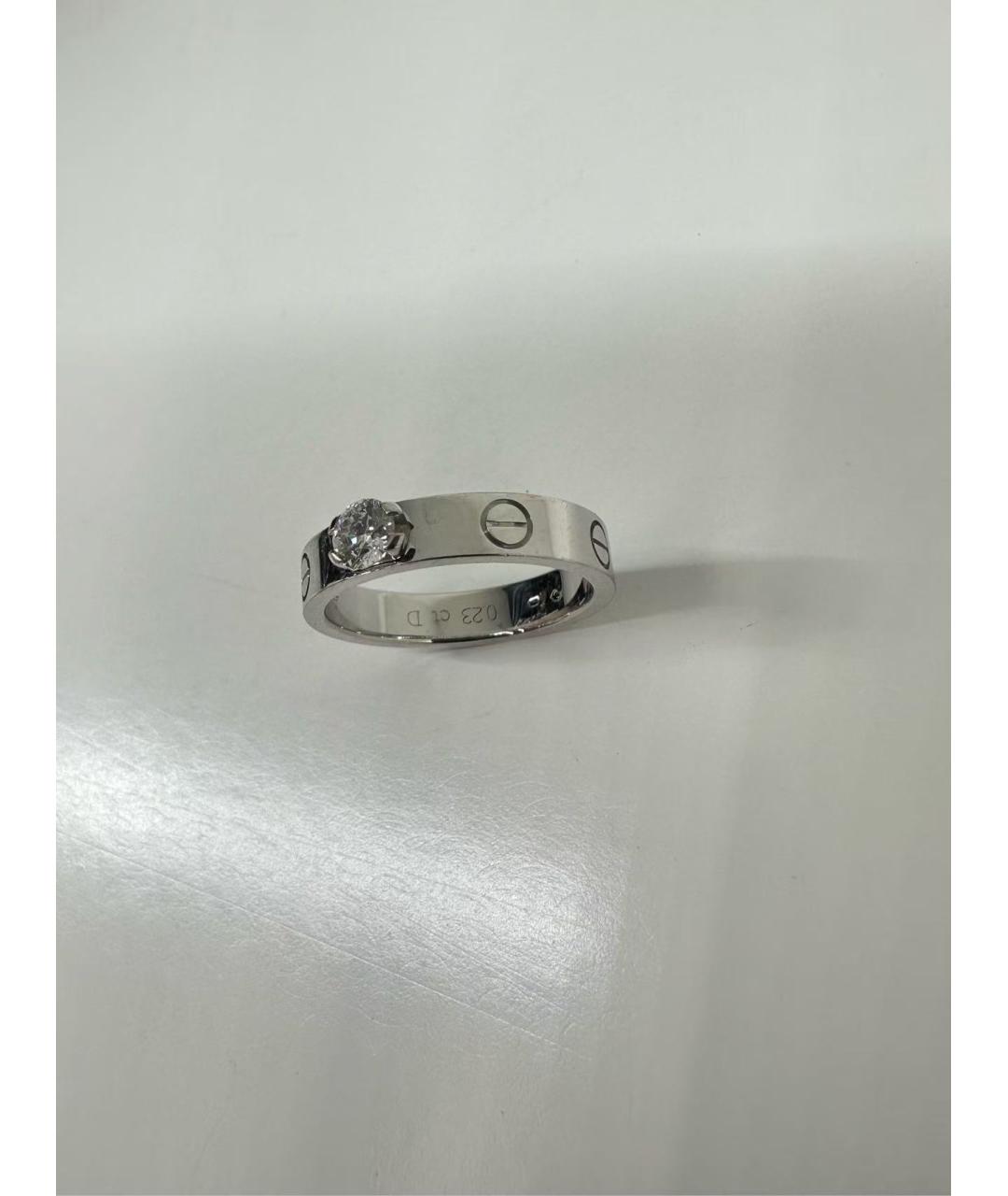 CARTIER Серебряное кольцо из белого золота, фото 6