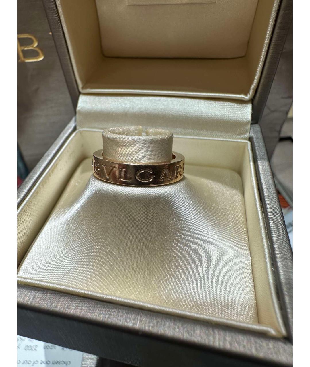 BVLGARI Золотое кольцо из розового золота, фото 4