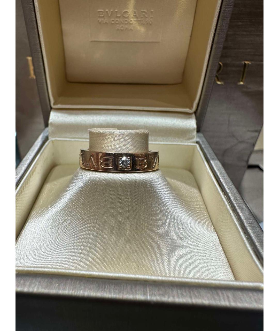 BVLGARI Золотое кольцо из розового золота, фото 3