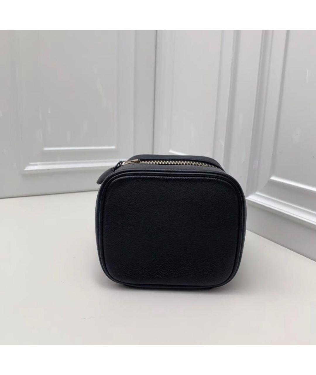 CHANEL Черная кожаная сумка через плечо, фото 4