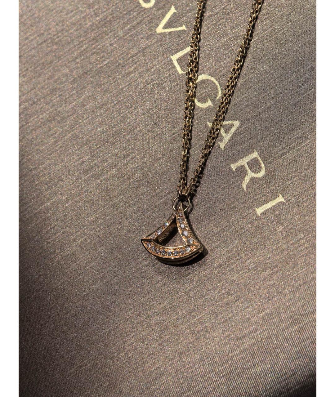 BVLGARI Золотая подвеска, фото 3