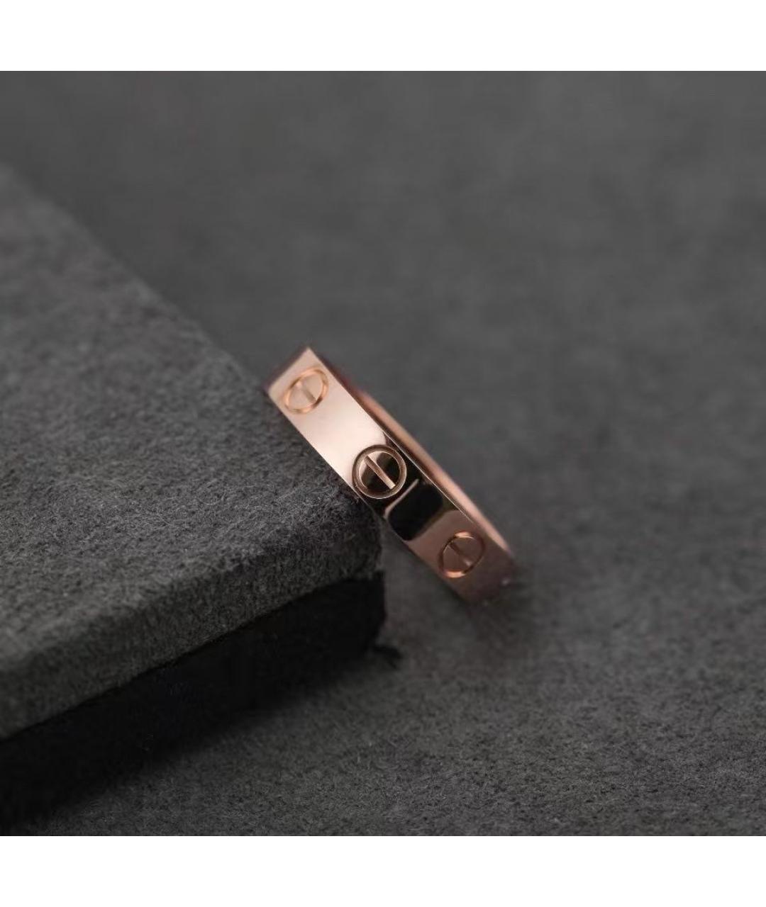 CARTIER Золотое кольцо из розового золота, фото 2