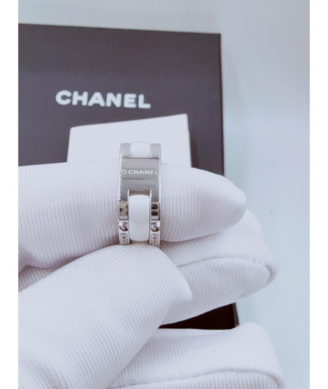 CHANEL Серебряное кольцо из белого золота, фото 5