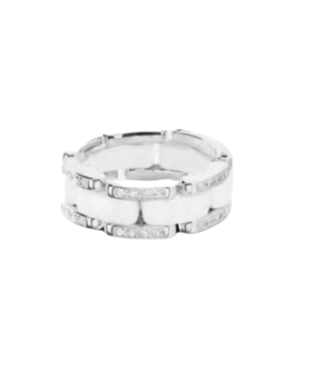 CHANEL Серебряное кольцо из белого золота, фото 7