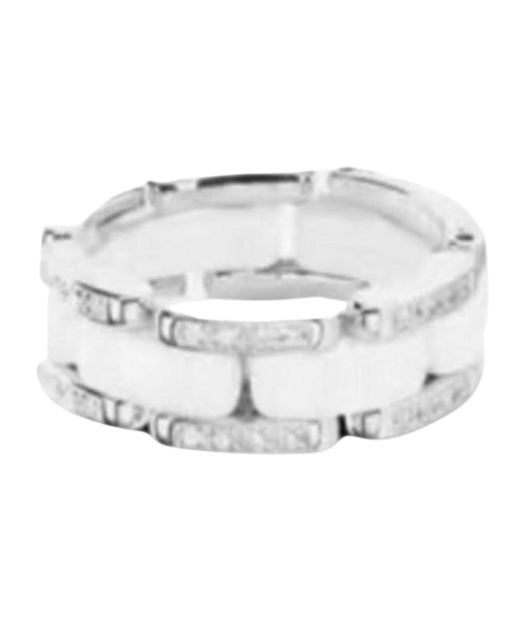CHANEL Серебряное кольцо из белого золота, фото 1