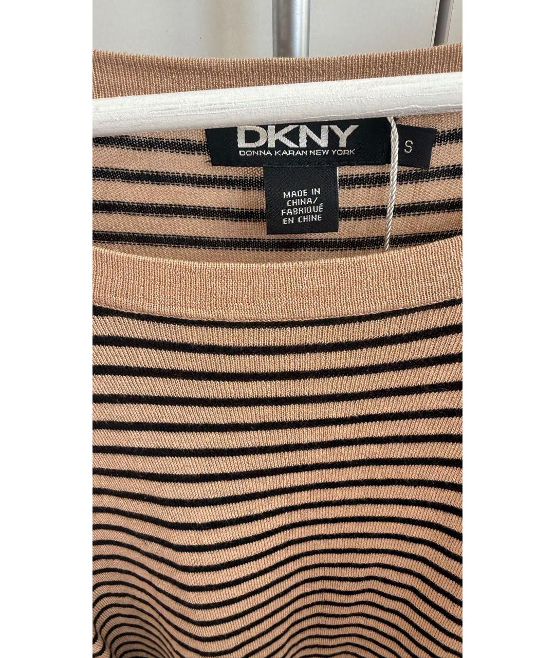 DKNY Коричневый джемпер / свитер, фото 4