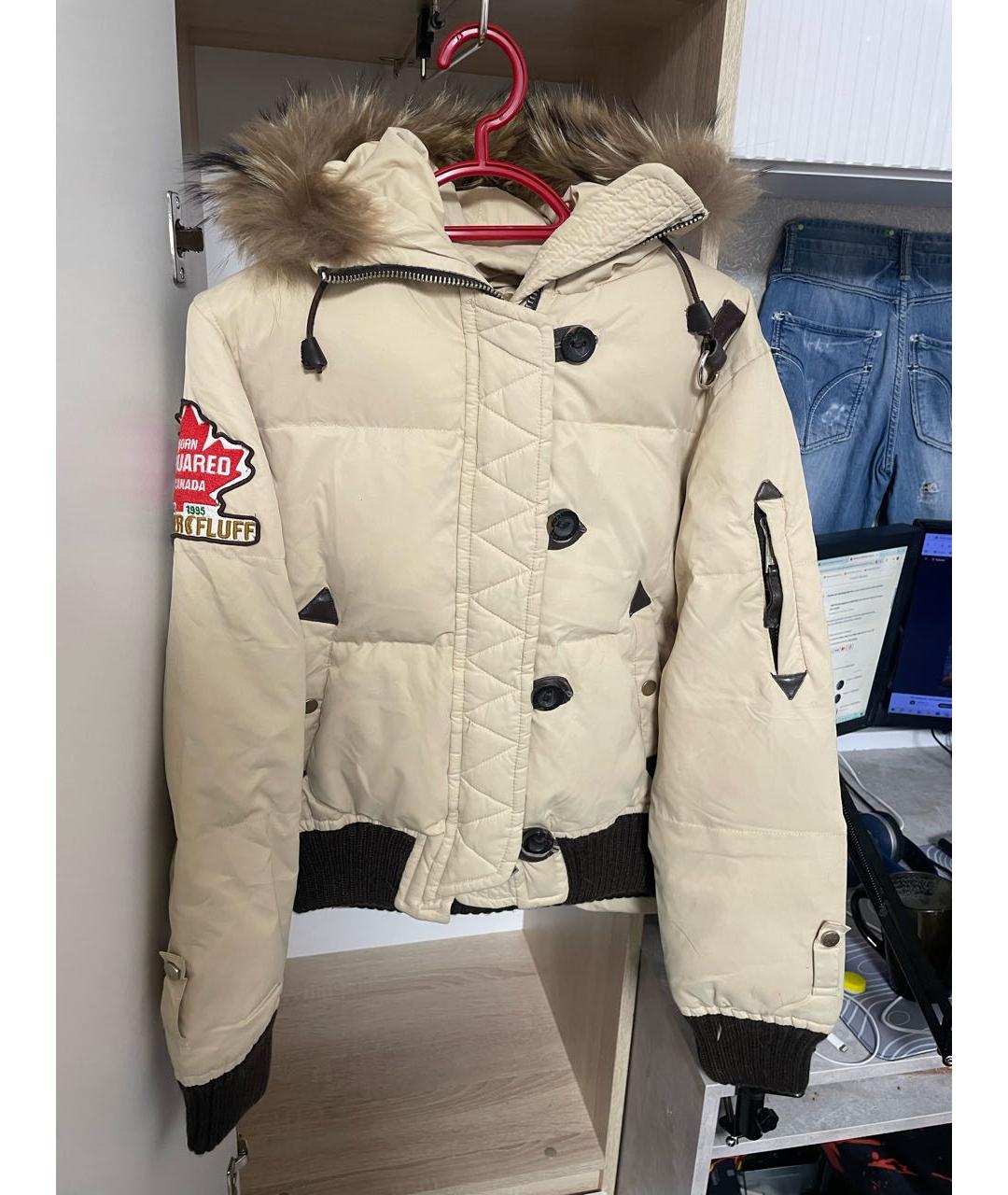 DSQUARED2 Черный полиамидовый пуховик, фото 5