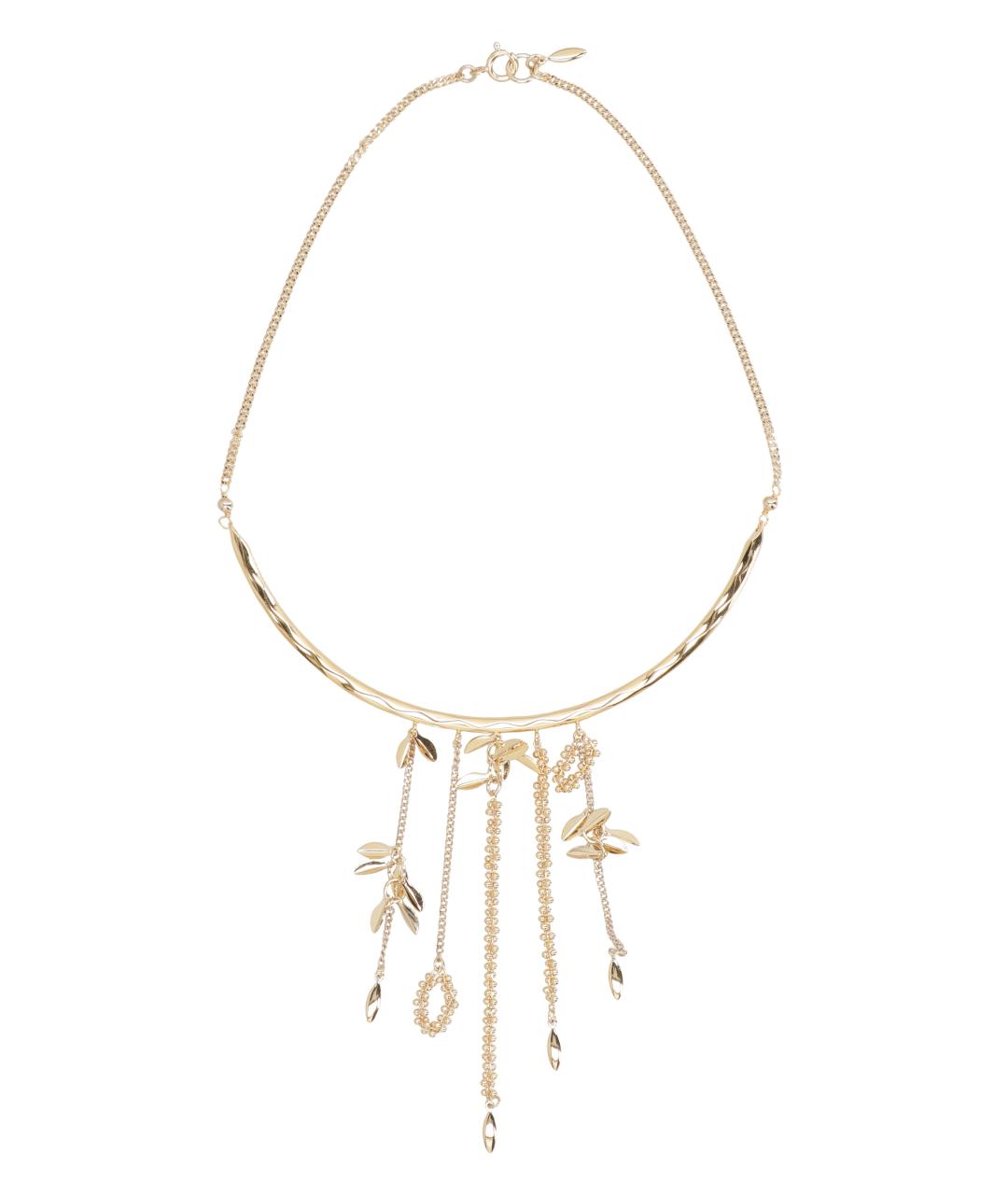 ISABEL MARANT Золотая металлическая цепочка, фото 2