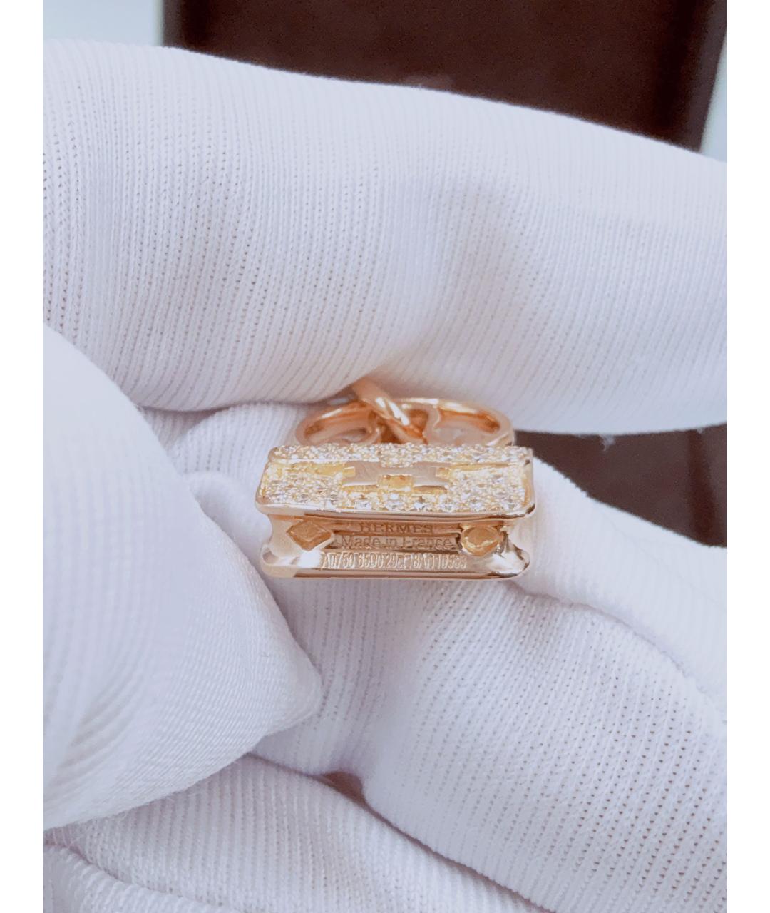 HERMES Золотая подвеска из розового золота, фото 5