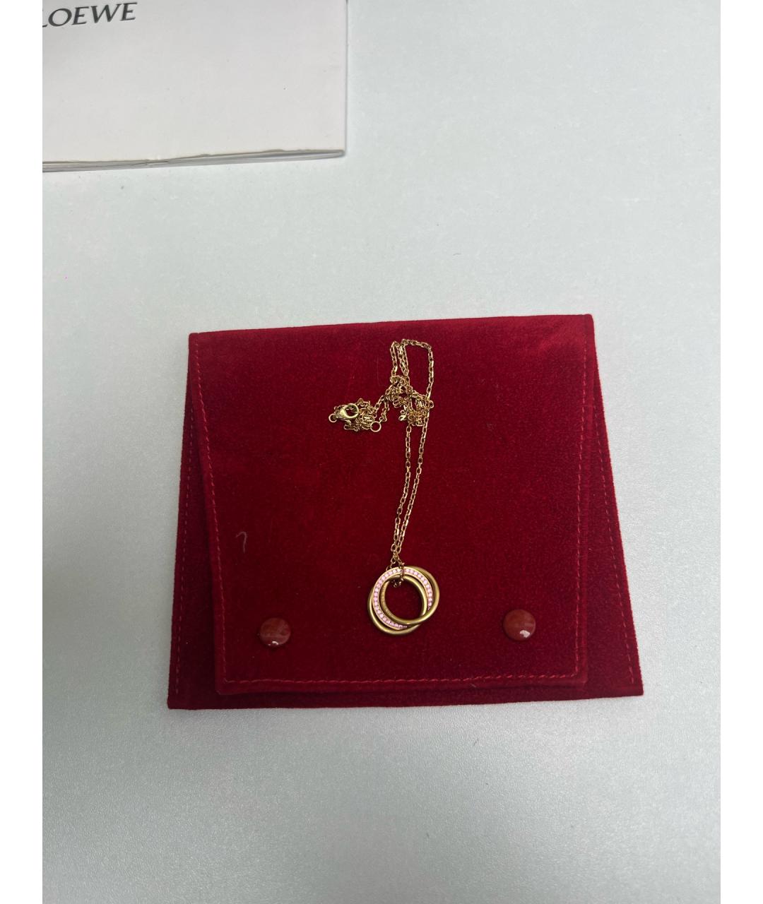 CARTIER Золотое колье из розового золота, фото 5