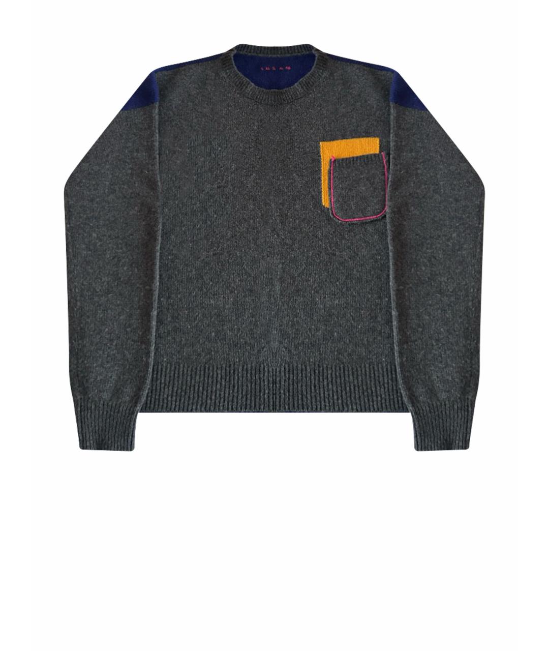 MARNI Серый шерстяной джемпер / свитер, фото 1