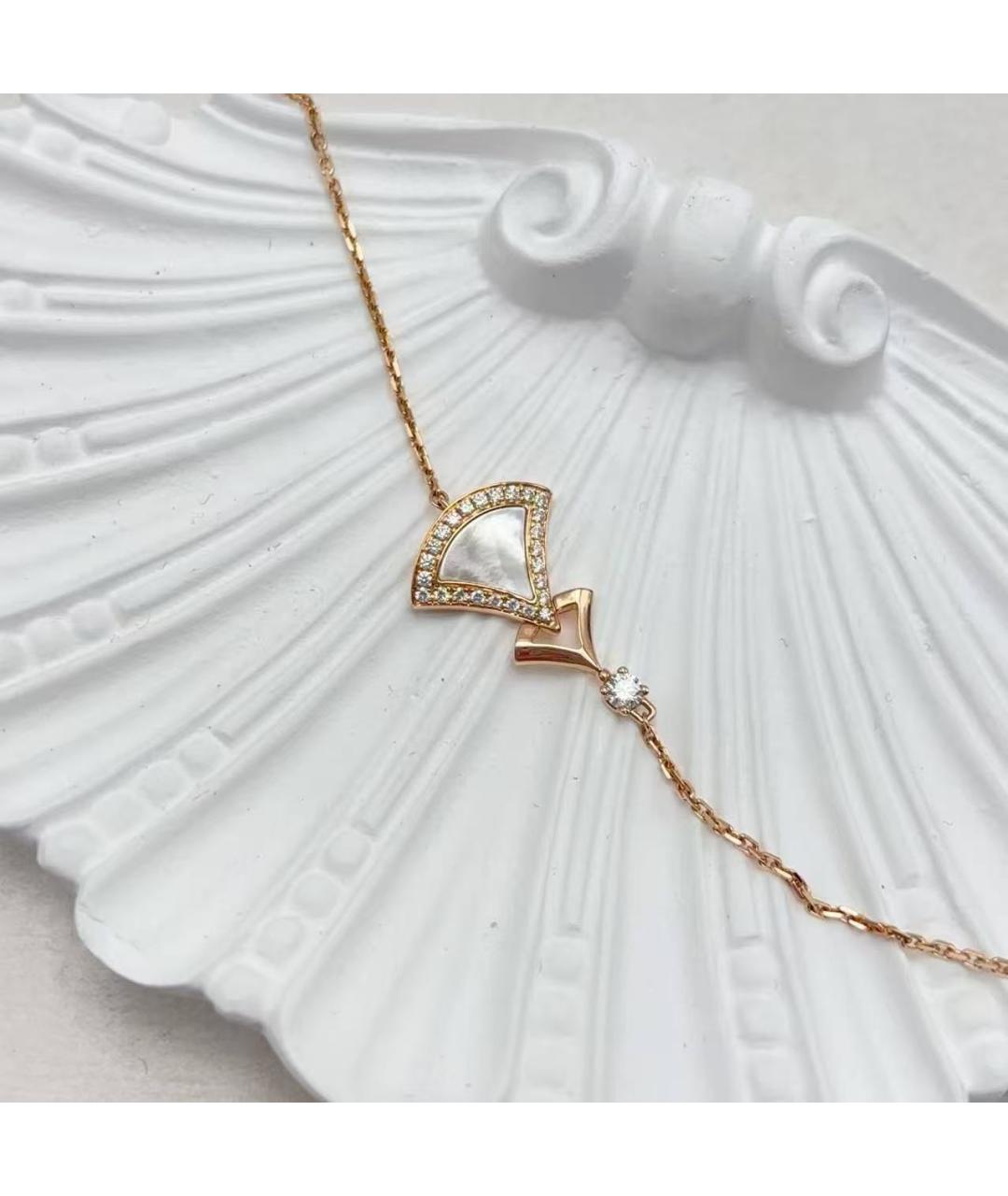 BVLGARI Золотая подвеска из розового золота, фото 5