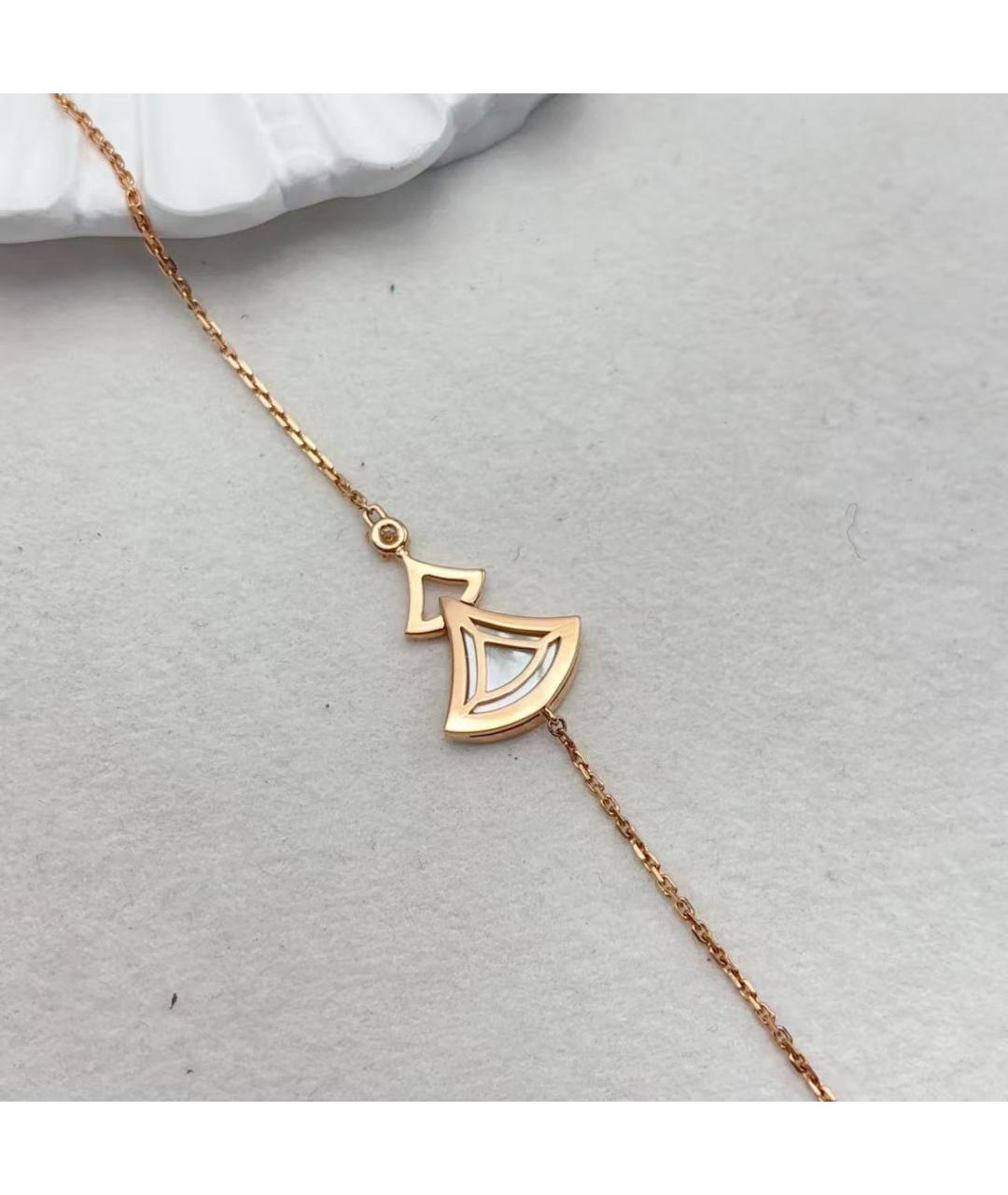 BVLGARI Золотая подвеска из розового золота, фото 4