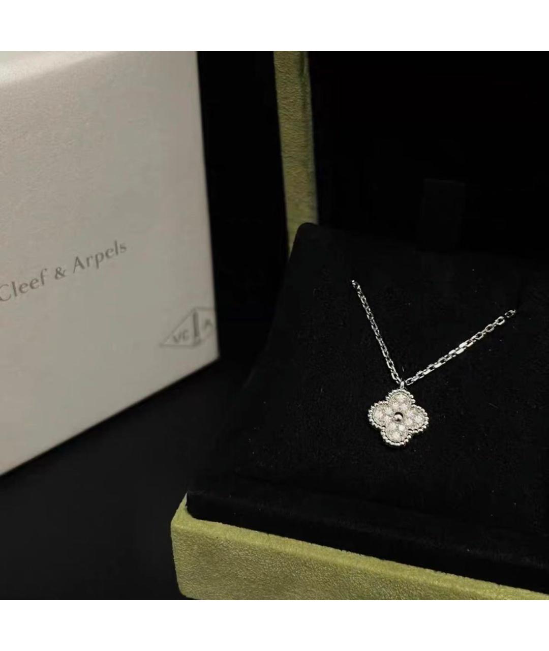 VAN CLEEF & ARPELS Серебряная подвеска из белого золота, фото 2