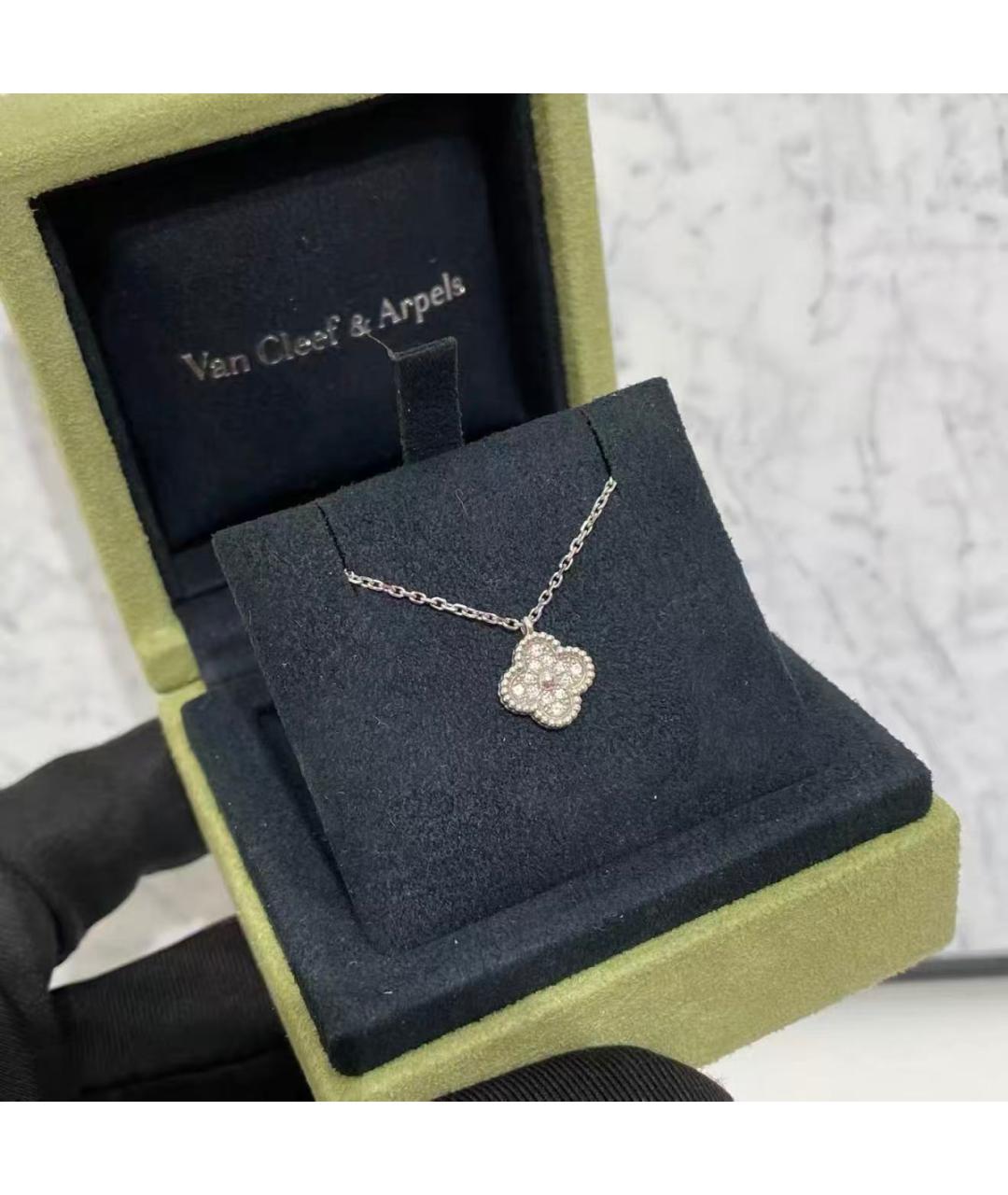 VAN CLEEF & ARPELS Серебряная подвеска из белого золота, фото 4