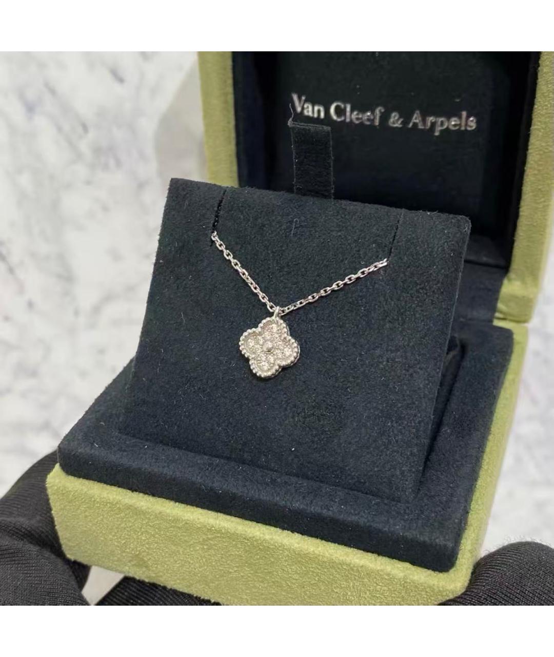 VAN CLEEF & ARPELS Серебряная подвеска из белого золота, фото 3
