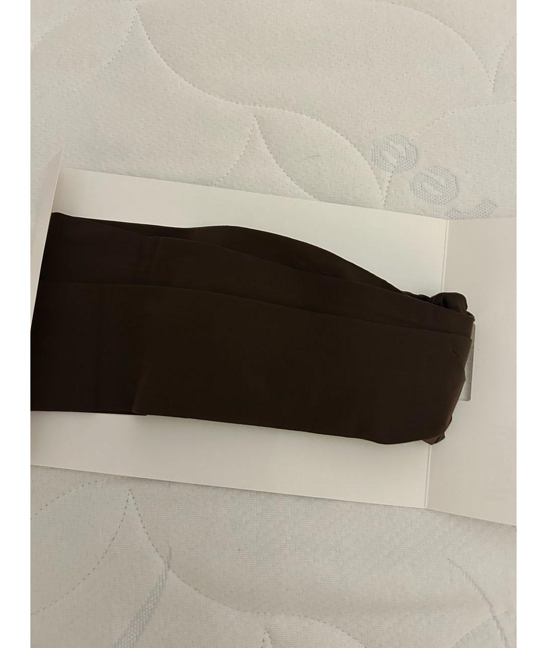 WOLFORD Коричневые носки, чулки и колготы, фото 3