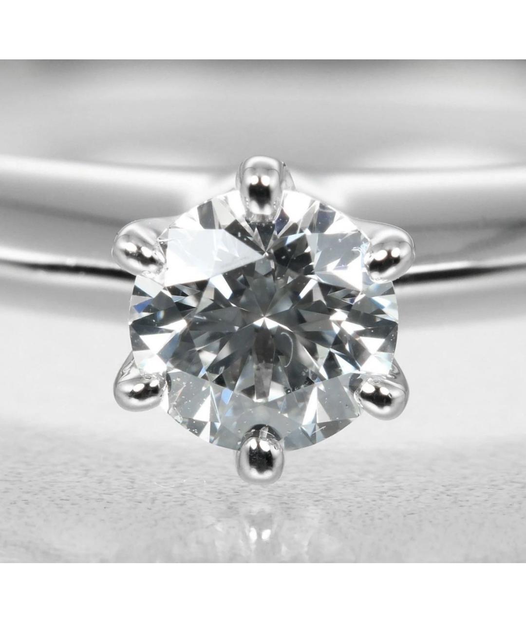 TIFFANY&CO Серебряное платиновое кольцо, фото 3