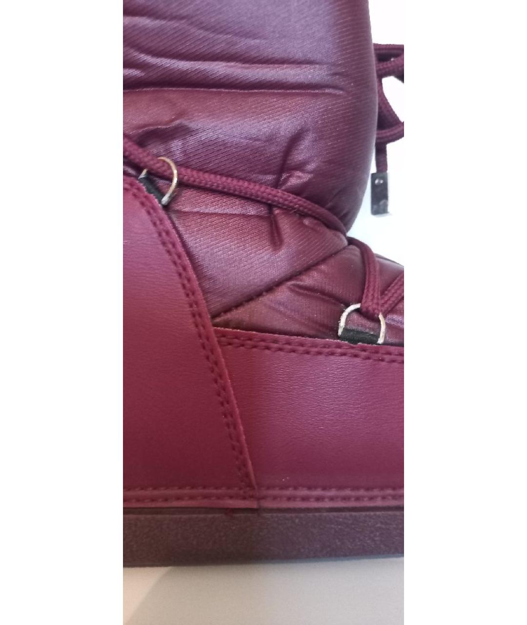 CHRISTIAN DIOR Бордовые полусапоги, фото 2